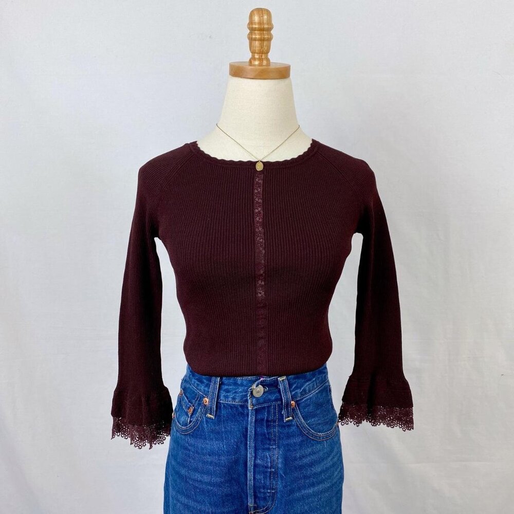 Bebe Women's Brown Shirt